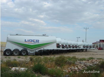Nauja Puspriekabė cisterna pervežimui cementas LIDER NEW ciment remorque 2024 YEAR (MANUFACTURER COMPANY): foto 4