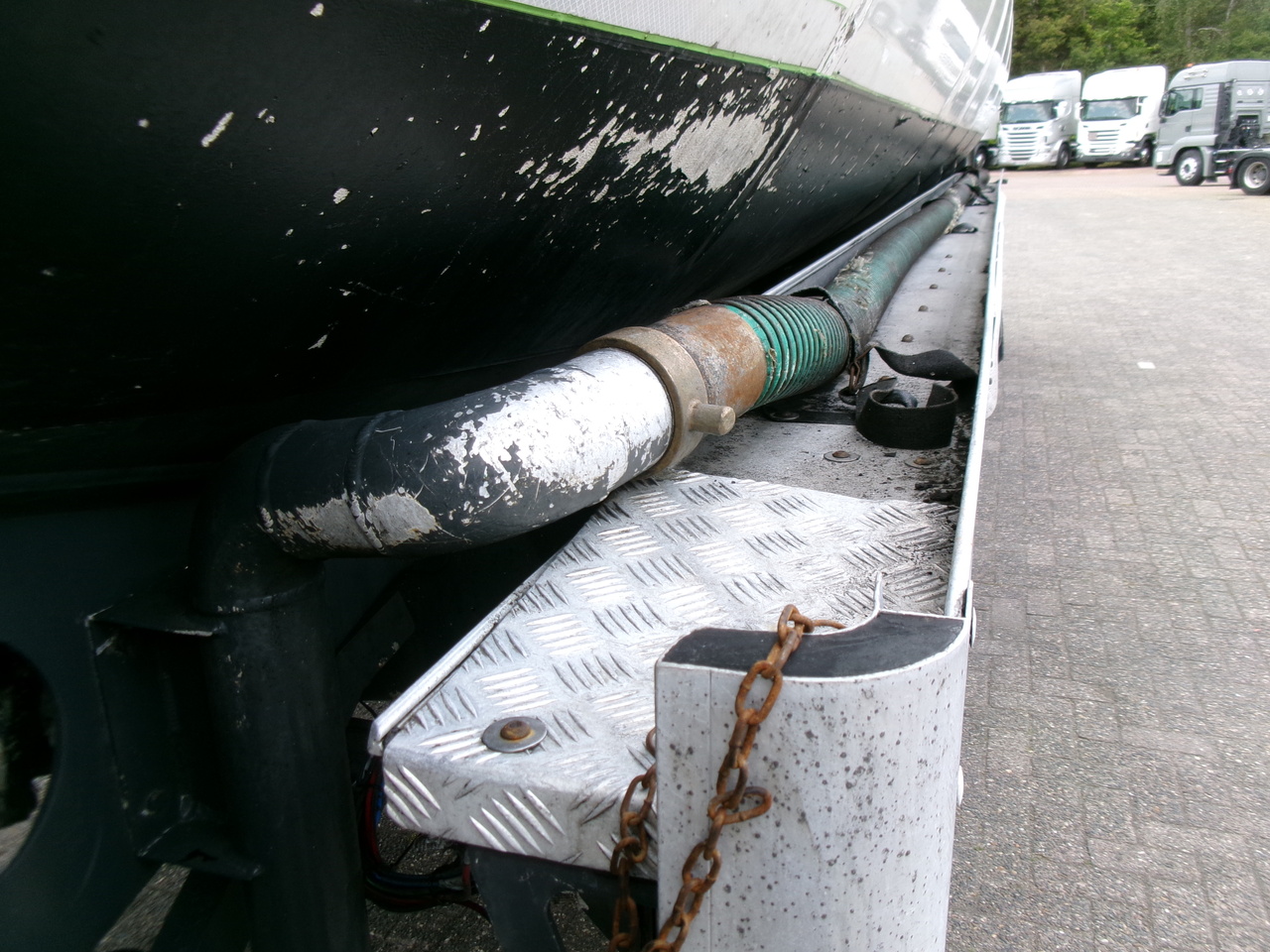 Puspriekabė cisterna pervežimui kuro Lakeland Fuel tank alu 42.8 m3 / 6 comp + pump: foto 15
