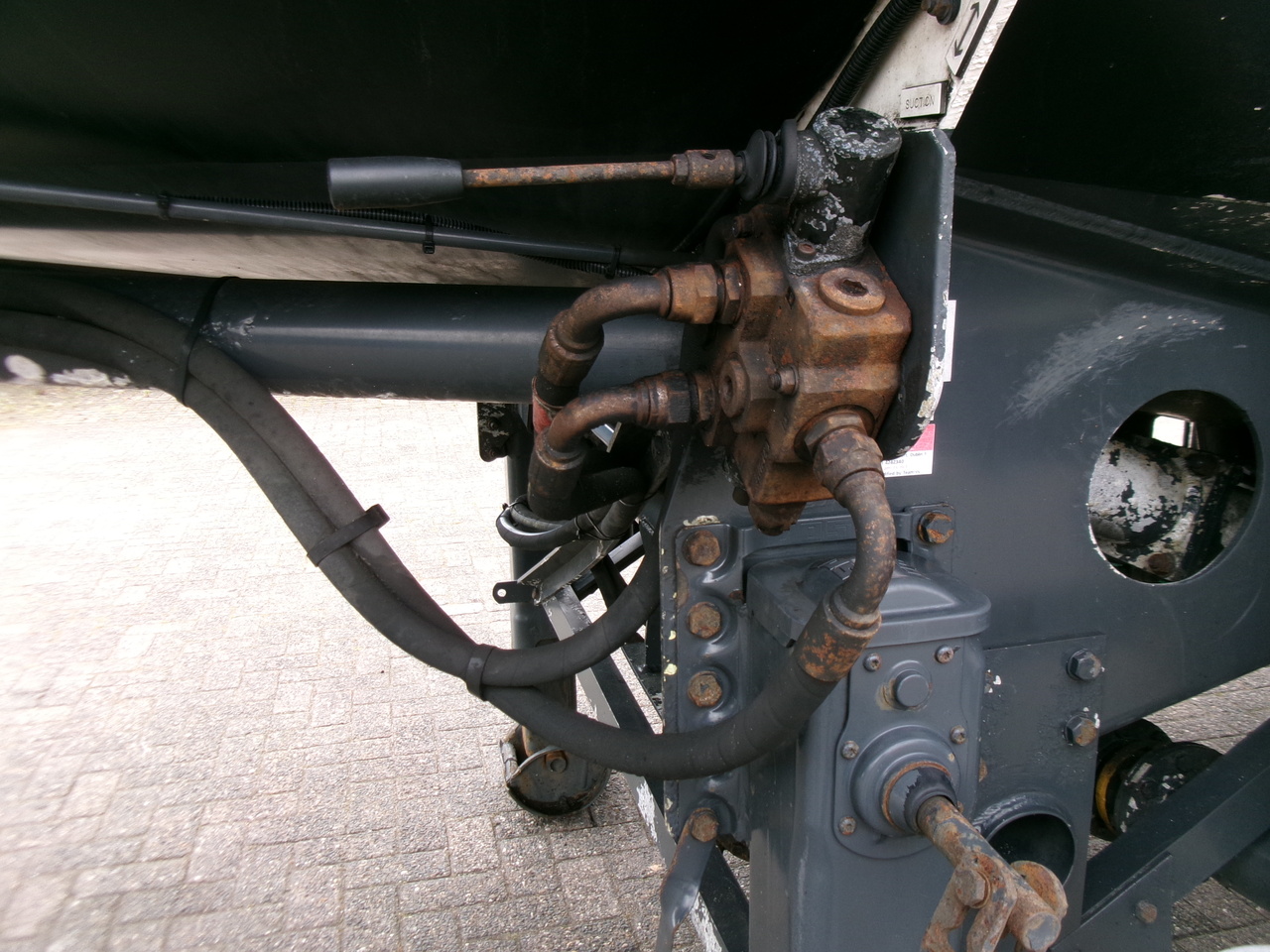 Puspriekabė cisterna pervežimui kuro Lakeland Fuel tank alu 42.8 m3 / 6 comp + pump: foto 12