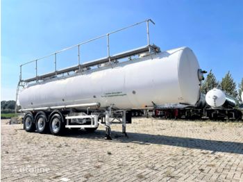 Puspriekabė cisterna pervežimui maisto produktų MAISONNEUVE INOX Food tank 30m3 - 4k - 6.450kg: foto 1