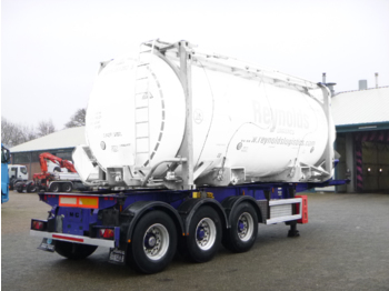 Konteineris-vežimus/ Sukeisti kūną puspriekabė M & G 3-axle container trailer 20-30 ft: foto 4