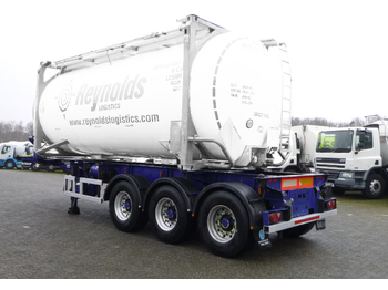 Konteineris-vežimus/ Sukeisti kūną puspriekabė M & G 3-axle container trailer 20-30 ft: foto 3