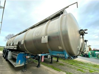 Puspriekabė cisterna Magyar Benzin - 39520-9-SAF-LIFT-INOX: foto 1