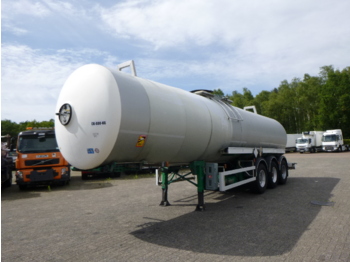 Puspriekabė cisterna pervežimui bitumo Magyar Bitumen tank inox 30 m3 / 1 comp: foto 1