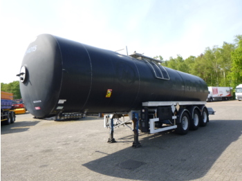 Puspriekabė cisterna pervežimui bitumo Magyar Bitumen tank inox 32 m3 / 1 comp ADR 11/2021: foto 1