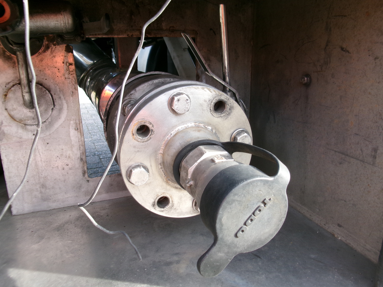 Puspriekabė cisterna pervežimui chemikalų Magyar Chemical tank inox 29.8 m3 / 1 comp: foto 12