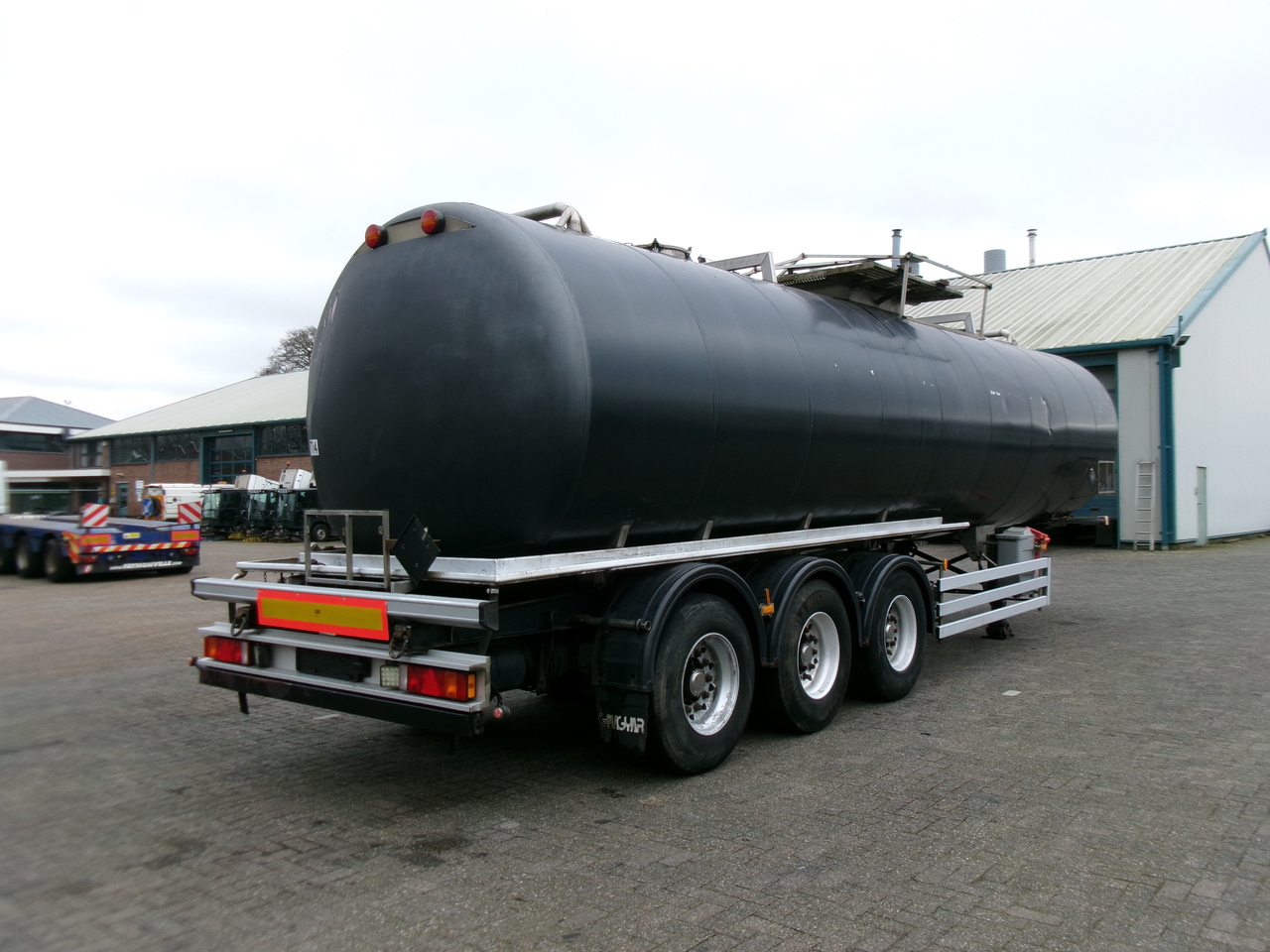 Puspriekabė cisterna pervežimui chemikalų Magyar Chemical tank inox 37.4 m3 / 1 comp / ADR 30/11/2023: foto 4
