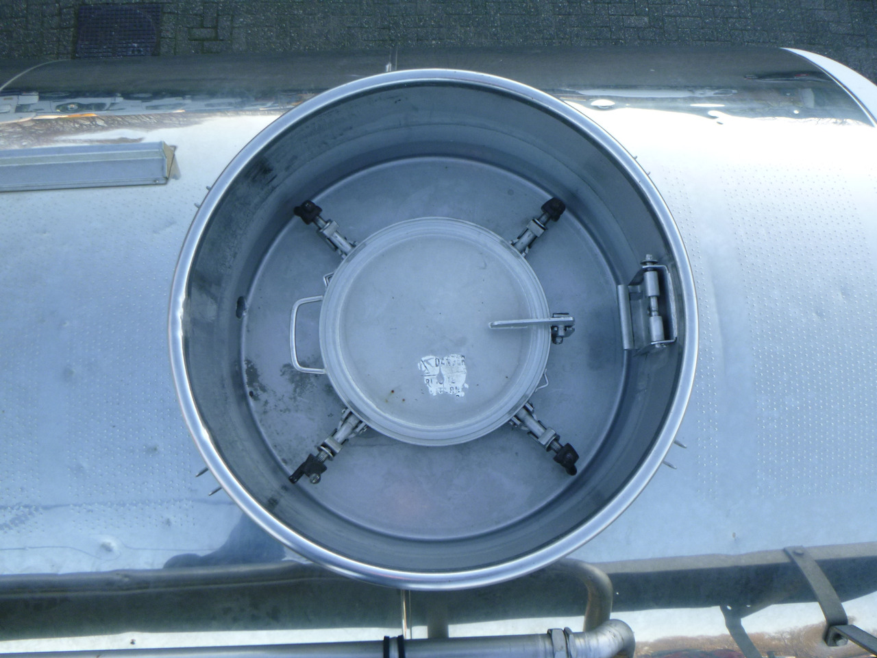 Puspriekabė cisterna pervežimui chemikalų Magyar Chemical tank inox L4BH 32.9 m3 / 1 comp: foto 6
