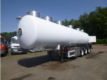 Puspriekabė cisterna pervežimui maisto produktų Magyar Food tank inox 28.5 m3 / 4 comp + pump: foto 1