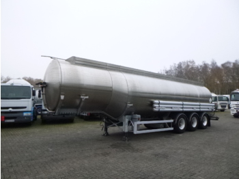 Puspriekabė cisterna pervežimui kuro Magyar Fuel tank inox 38.4m3 / 8 comp: foto 1