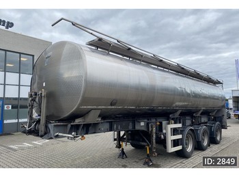 Puspriekabė cisterna Magyar Trailer for liquid 29000 liter, Belgium Trailer,: foto 1