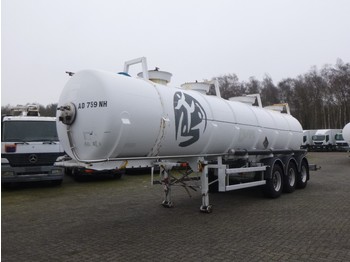 Puspriekabė cisterna pervežimui chemikalų Maisonneuve Chemical ACID tank inox 24.4 m3 / 1 comp: foto 1