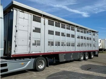 Gyvulių pervežimo puspriekabė Menke 3 Stock Lenk Lift  Vollalu: foto 1