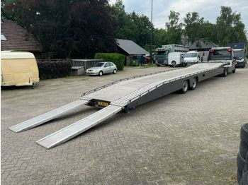 Autovežis puspriekabė Minisattel car transporter Tijhof 7500 kg: foto 1