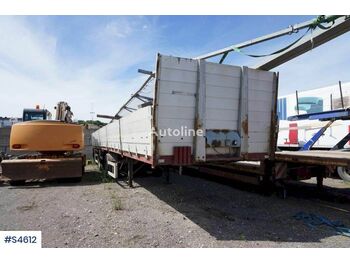 Platforminė/ bortinė puspriekabė BRIAB Kilafors Heavy Duty Trailer