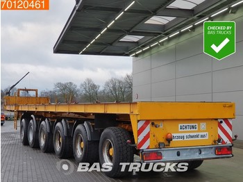 ES-GE 6-axle Ballast Trailer 84.000 GVW 5x Lenkachse 2x Liftachse - Platforminė/ Bortinė puspriekabė