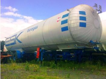 AUREPA LNG, Methane, Gas Tank, 45000 Liter, Natural gas, Air Liquide - Puspriekabė cisterna