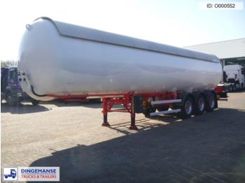 Acerbi Gas tank steel 50.8 m3 / 1 comp. - Puspriekabė cisterna