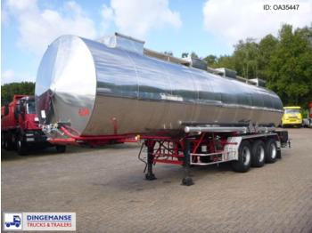 BSLT Chemical tank inox 30 m3 / 1 comp - Puspriekabė cisterna