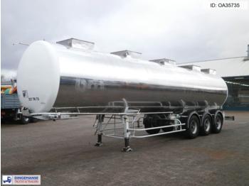 BSLT Chemical tank inox 33.6 m3 / 1 comp - Puspriekabė cisterna