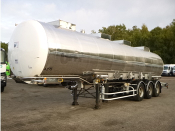 BSLT Chemical tank inox 33 m3 / 4 comp - Puspriekabė cisterna