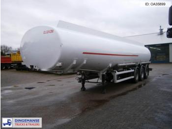 BSLT Fuel alu 40.5 m3 / 9 comp - Puspriekabė cisterna