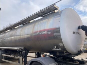 BSLT INOX 33000 liters - Puspriekabė cisterna