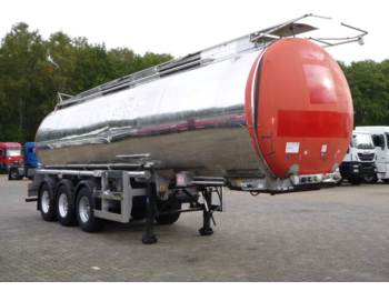 Clayton Food (milk) tank inox 32.5 m3 / 1 comp - Puspriekabė cisterna