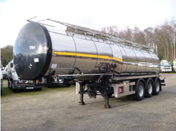 Clayton Heavy oil / bitumen tank inox 30 m3 / 1 comp + pump - Puspriekabė cisterna