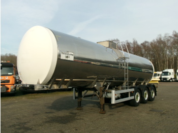 Crossland Food tank inox 30 m3 / 1 comp - Puspriekabė cisterna
