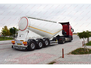 DONAT Dry Bulk Cement Semitrailer - Puspriekabė cisterna