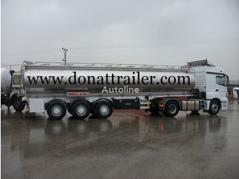DONAT Stainless Steel Tanker - Puspriekabė cisterna