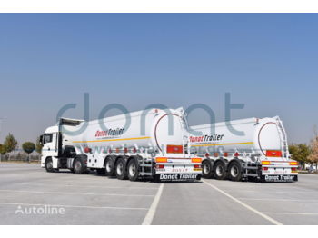DONAT Tanker for Petrol Products - Puspriekabė cisterna