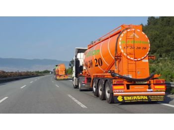 EMIRSAN Customized Cement Tanker Direct from Factory - Puspriekabė cisterna
