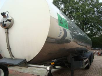 ETA Food Tank 30m3 / 3 Comp - Puspriekabė cisterna