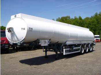 GRW Fuel tank alu 44.6 m3 / 1 comp + pump - Puspriekabė cisterna