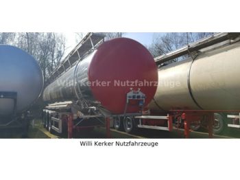 HLW Lebensmittelauflieger 3Ka 34 m³  7492  - Puspriekabė cisterna