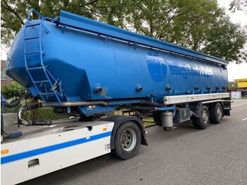 TRANDERS 2 AS + TANK 47000 LITER - 7 COMPARTMENT  - Puspriekabė cisterna