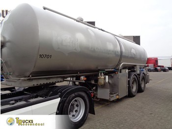 Trailor Milk/Water tank 2 COMP + 2 AXLE +25.000liter - Puspriekabė cisterna