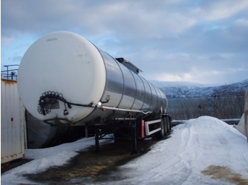 Tranders Bitumen tank - Puspriekabė cisterna