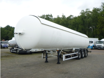 Puspriekabė cisterna pervežimui dujų Robine Gas tank steel 51.5 m3: foto 1