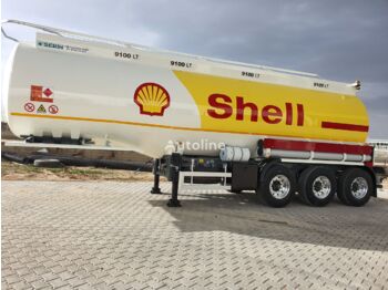 Nauja Puspriekabė cisterna pervežimui kuro SERIN Aluminium Fuel Tank Semi Trailer: foto 1
