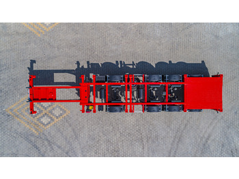 SINAN Container Carrier Transport Semitrailer - Konteineris-vežimus/ Sukeisti kūną puspriekabė: foto 5