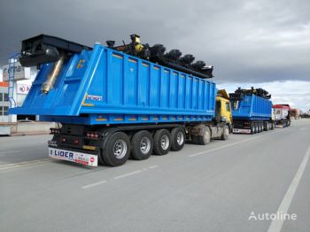 Savivartis puspriekabė LIDER 2021 MODEL NEW 35 Mt3 DUMPER ( BENNE )