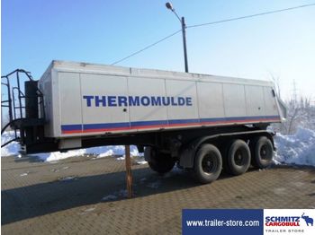 Meierling Tipper alu-square sided body Insulated Hollow - Savivartis puspriekabė