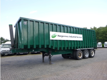 Titan Tipper trailer steel + inox 70 m3 / 68 tonnes - Savivartis puspriekabė
