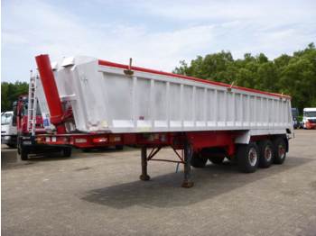 Weightlifter Tipper trailer alu / steel 34.5 m3 + tarpaulin - Savivartis puspriekabė