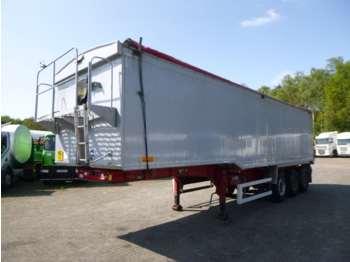Wilcox Tipper trailer alu 55 m3 + tarpaulin - savivartis puspriekabė