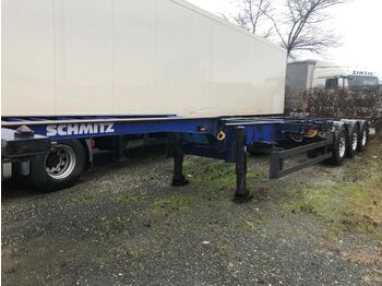 Konteineris-vežimus/ Sukeisti kūną puspriekabė Schmitz Cargobull SCF 24G, Liftachse, Slider System: foto 1