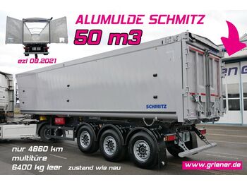 Savivartis puspriekabė Schmitz Cargobull SKI 24/ALUMULDE 50m³ GETREIDE MULTITÜRE TOP LIFT: foto 1